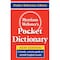 Merriam-Webster Merriam-Websters Pocket Dictionary, PK3 MW-5308 - alternate 2